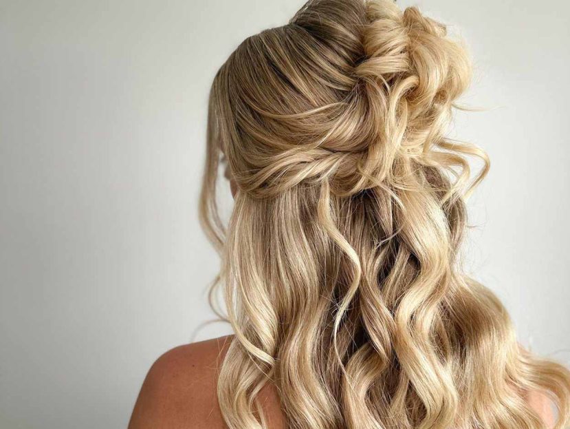 Lente Half-Gevormde Haarstijl: Mooi Zonder Moeite